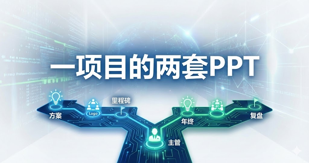 从项目提案到年终复盘:同一项目的两套PPT结构应该怎么改写? 从项目提案到年终复盘:同一项目的两套PPT结构应该怎么改写?