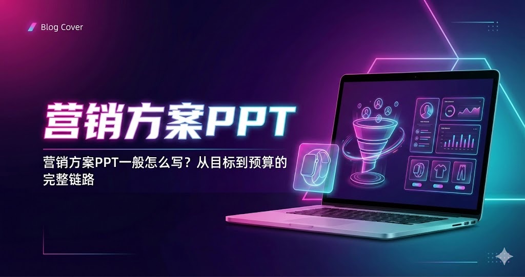 营销方案PPT一般怎么写?从目标到预算的完整链路 营销方案PPT一般怎么写?从目标到预算的完整链路