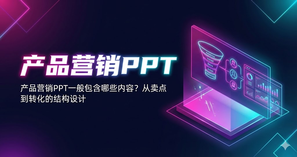 产品营销PPT一般包含哪些内容?从卖点到转化的结构设计 产品营销PPT一般包含哪些内容?从卖点到转化的结构设计