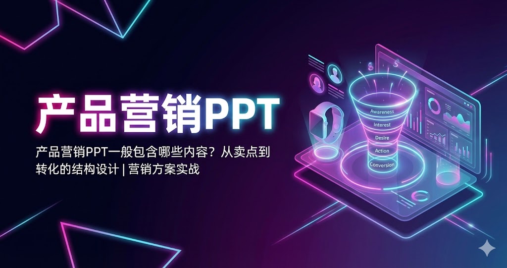 产品营销PPT一般包含哪些内容?从卖点到转化的结构设计|营销方案实战 产品营销PPT一般包含哪些内容?从卖点到转化的结构设计|营销方案实战