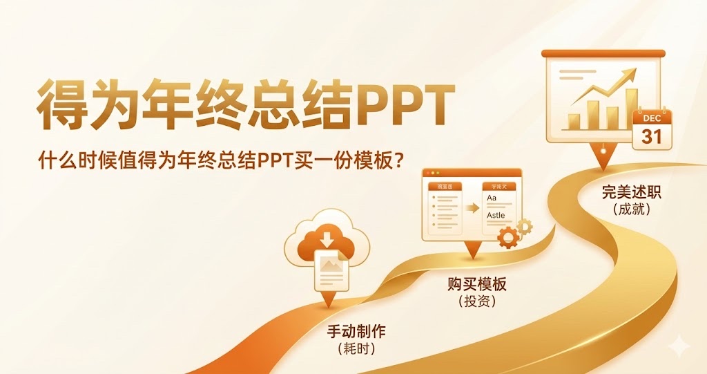 什么时候值得为年终总结PPT买一份模板? 什么时候值得为年终总结PPT买一份模板?