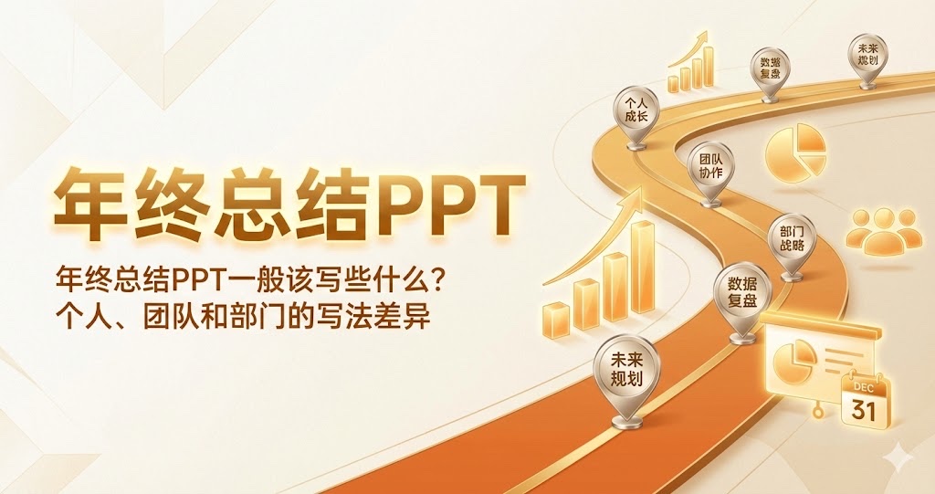 年终总结PPT一般该写些什么?个人、团队和部门的写法差异 年终总结PPT一般该写些什么?个人、团队和部门的写法差异
